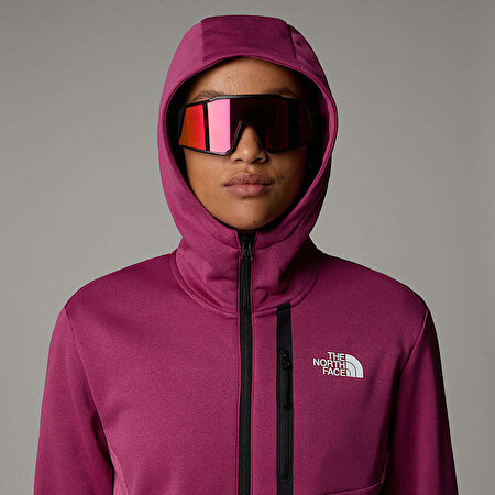 Kadın Mountain Athletics Tam Boy Fermuarlı Polar