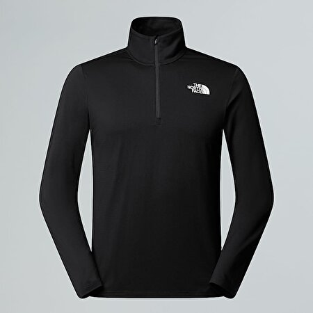 Erkek 24/7 1/4 Fermuarlı Uzun Kollu Tişört