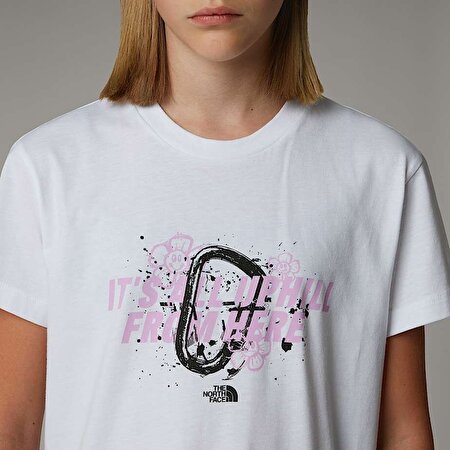 Kız Çocuk Relaxed Graphic Tişört