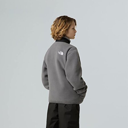 Erkek Çocuk Yumiori Tam Boy Fermuarlı Polar Mont