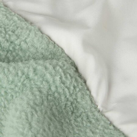 Kız Çocuk Yumiori Tam Boy Fermuarlı Polar Mont