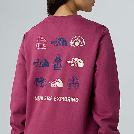 Kadın Outdoor Graphic Sweatshirt