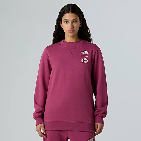Kadın Outdoor Graphic Sweatshirt