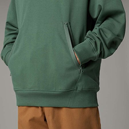 Erkek Heritage Graphic Relaxed Kapüşonlu Üst