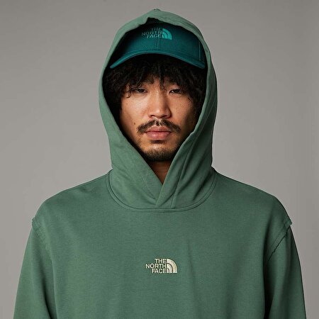 Erkek Heritage Graphic Relaxed Kapüşonlu Üst