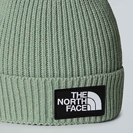 Çocuk TNF Logo Box Cuffed Bere