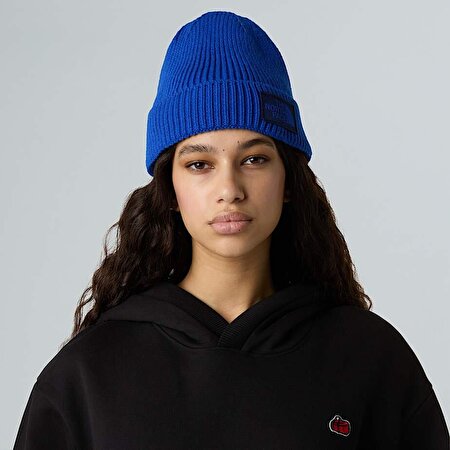 TNF Logo Box Cuffed Bere