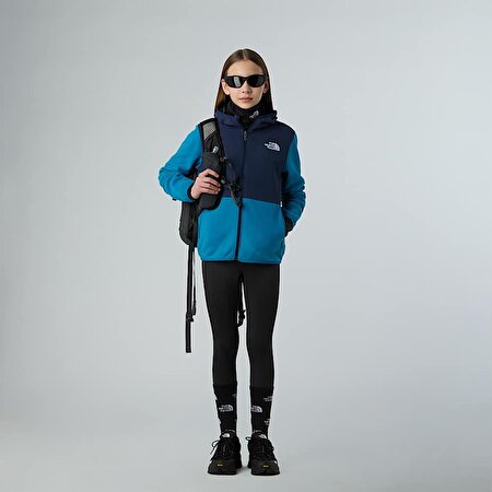 Çocuk Glacier Tam Boy Fermuarlı Polar