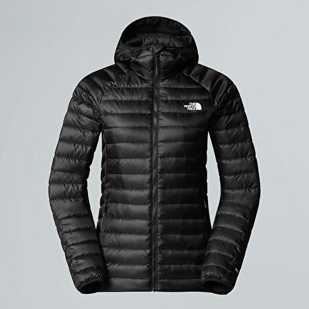 Kadın Bettaforca Kapüşonlu Kaz Tüyü Mont