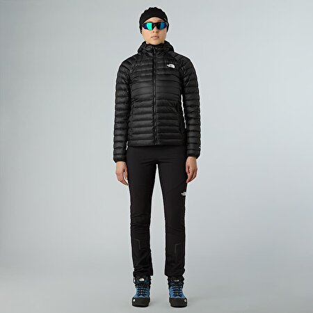 Kadın Bettaforca Kapüşonlu Kaz Tüyü Mont