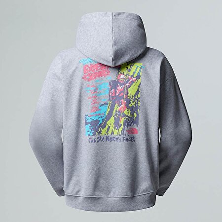 Unisex Expedition Celebration Oversize Kapüşonlu Üst