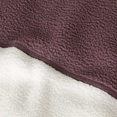 Kadın Yumiori Tam Boy Fermuarlı Polar Mont