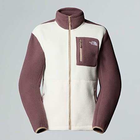 Kadın Yumiori Tam Boy Fermuarlı Polar Mont