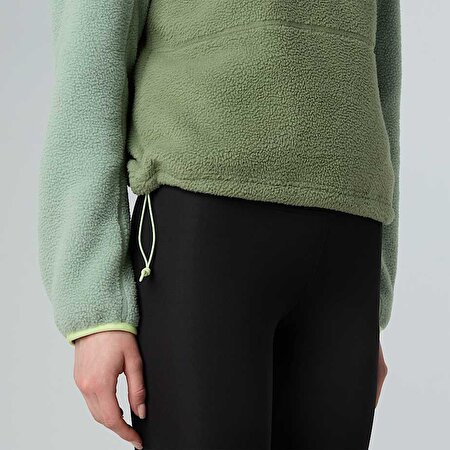 Kadın Yumiori 1/4 Fermuarlı Polar Mont