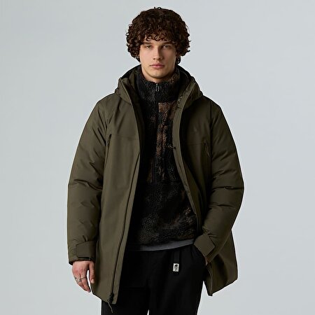 Erkek TNF Range Kaz Tüyü Parka