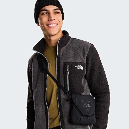 Erkek Yumiori Tam Boy Fermuarlı Polar Mont