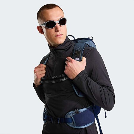 Erkek 24/7 1/4 Fermuarlı Uzun Kollu Tişört