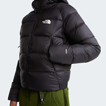 Kadın Hyalite Kaz Tüyü Kapüşonlu Mont