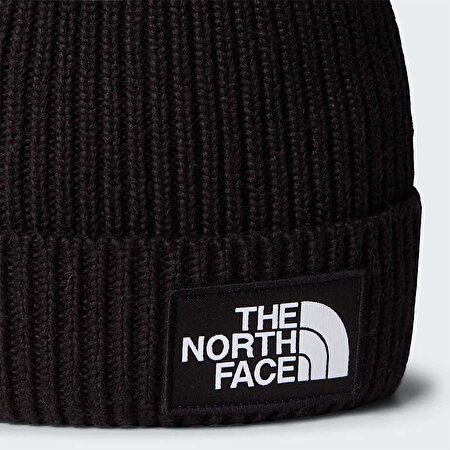 Çocuk TNF Logo Box Cuffed Bere