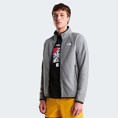 Erkek Glacier Tam Boy Fermuarlı Polar