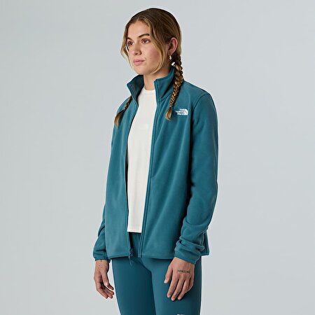 Kadın Glacier Tam Boy Fermuarlı Polar