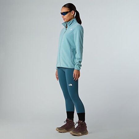 Kadın Glacier Tam Boy Fermuarlı Polar