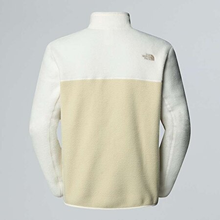 Erkek Yumiori Tam Boy Fermuarlı Polar Mont