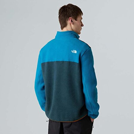 Erkek Yumiori 1/4 Fermuarlı Polar Mont