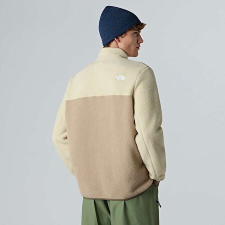 Erkek Yumiori 1/4 Fermuarlı Polar Mont