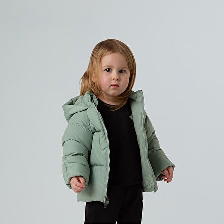 Bebek North Kaz Tüyü Polar Astarlı Mont