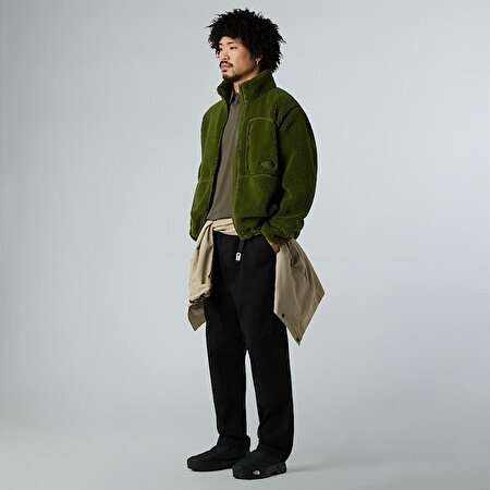 Erkek Extreme Pile Tam Boy Fermuarlı Polar