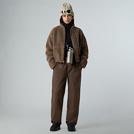 Kadın Extreme Pile Tam Boy Fermuarlı Polar