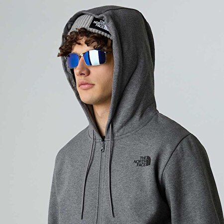 M SIMPLE DOME FULL ZIP HOODIE