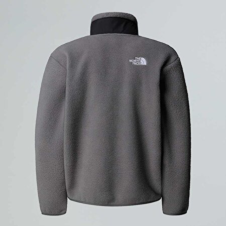 Erkek Çocuk Yumiori Tam Boy Fermuarlı Polar Mont