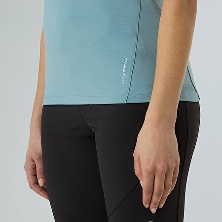 Kadın Lightning Alpine Tişört