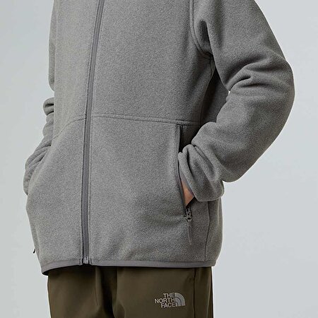 Çocuk Glacier Tam Boy Fermuarlı Polar