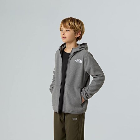 Çocuk Glacier Tam Boy Fermuarlı Polar