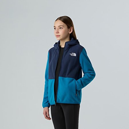 Çocuk Glacier Tam Boy Fermuarlı Polar