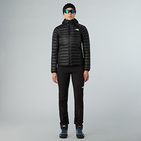 Kadın Bettaforca Kapüşonlu Kaz Tüyü Mont