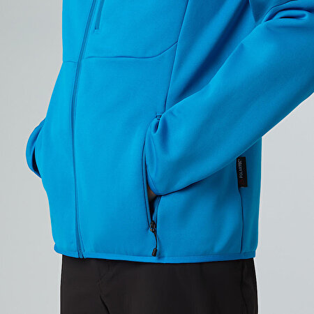 Erkek Meteora Tam Boy Fermuarlı Polar Mont