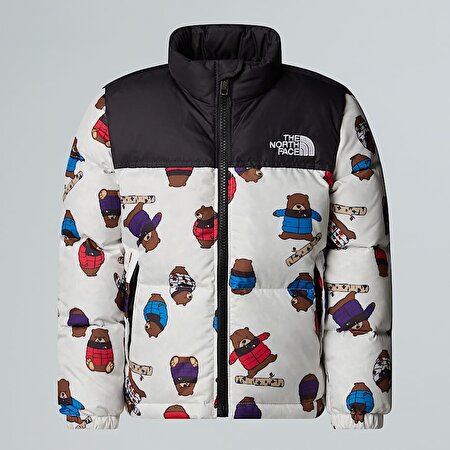 Çocuk 1996 Retro Nuptse Printed Mont