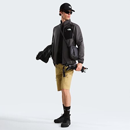 Erkek Crest Tam Boy Fermuarlı Polar