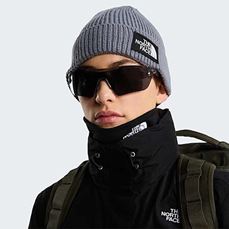 TNF Logo Box Cuffed Bere