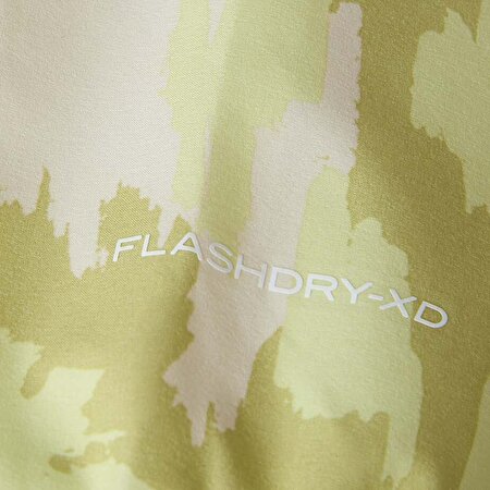 Kadın Mountain Athletics Baskılı Kapüşonlu Rüzgarlık