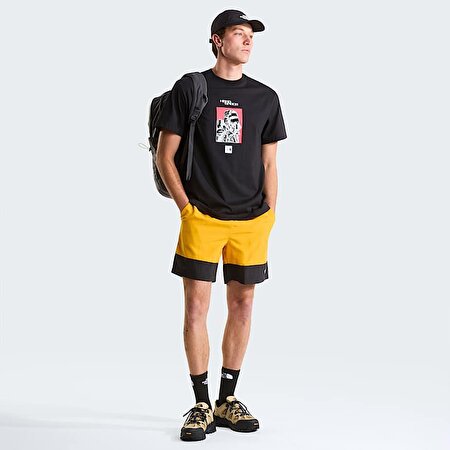 Erkek Explorer Relaxed Graphic Tişört