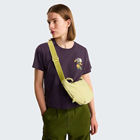 Kadın Flora Embroidered Regular Graphic Tişört