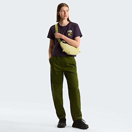 Kadın Flora Embroidered Regular Graphic Tişört