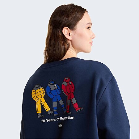 Unisex TNF Celebration Relaxed Baskılı  Sweatshirt