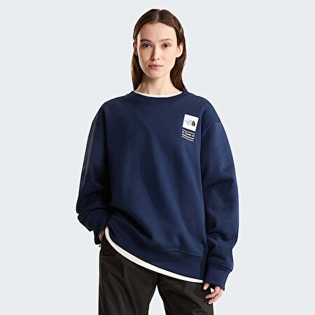Unisex TNF Celebration Relaxed Baskılı  Sweatshirt