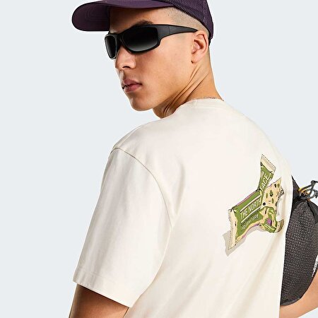 Erkek TNF Snack Relaxed Graphic Tişört